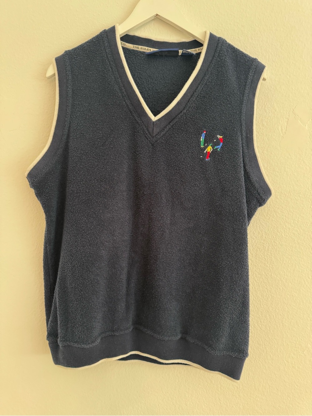 Vintage Pivot Rules V-Neck Sweater